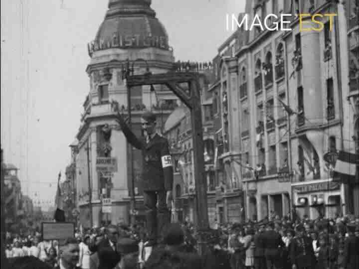 Défilé de la Victoire à Reims, 1945
